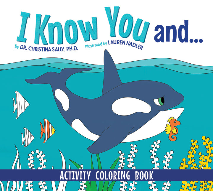 I Know You Activity Coloring book